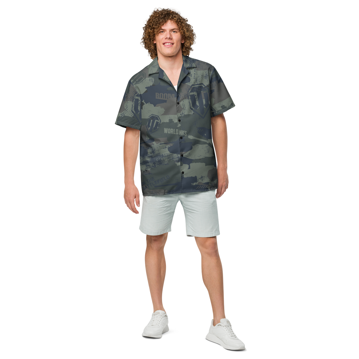 WoT Camo Button Down Shirt