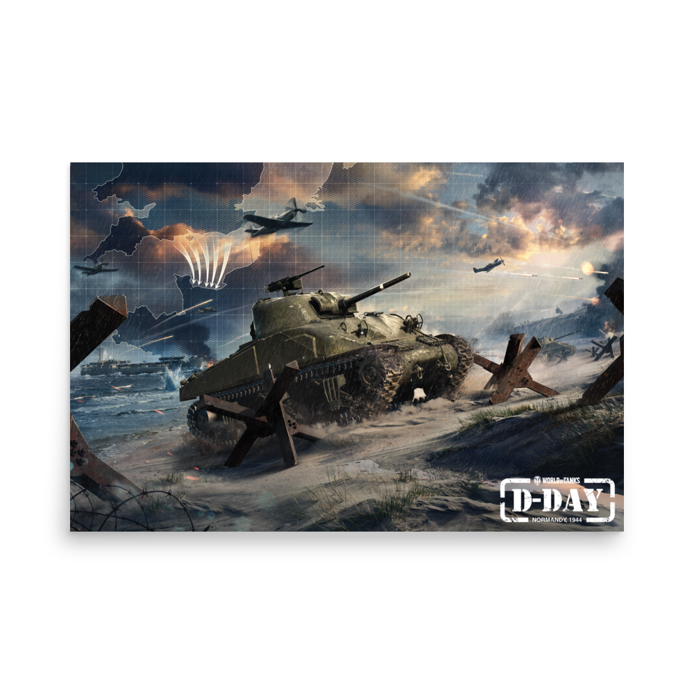 WoT DDay 2024 Poster World of Tanks US