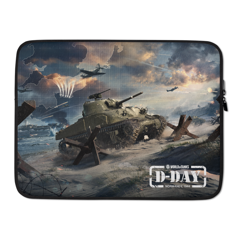WoT D-Day 2024 Laptop Sleeve