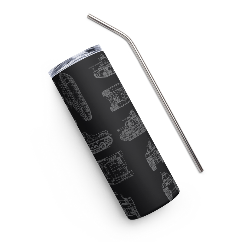 WoT Blueprints Stainless Tumbler