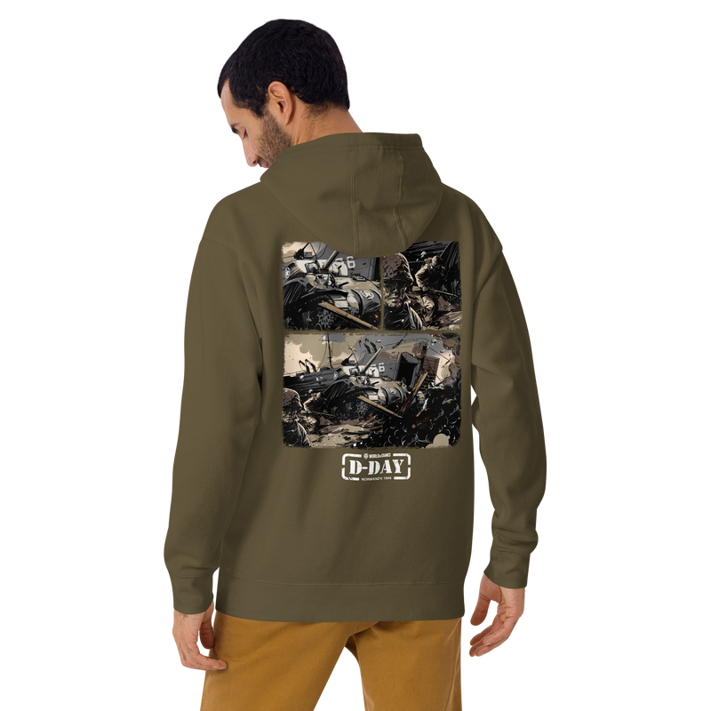 WoT D-Day 2024 Fury Storm Hoodie [ Military Green ]