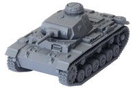 World of Tanks Battlefront German Tank Platoon (Panzer III J, Panther, Jagdpanzer 38t) Miniatures Expansion Pack Multi