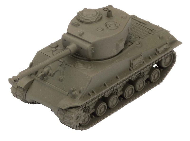 World of Tanks Battlefront U.S.A. Tank Platoon (M4A3E8 Sherman, M26 Pershing, M24 Chaffee) Miniatures Expansion Pack Multi